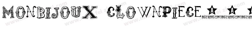 Monbijoux Clownpiece字体转换